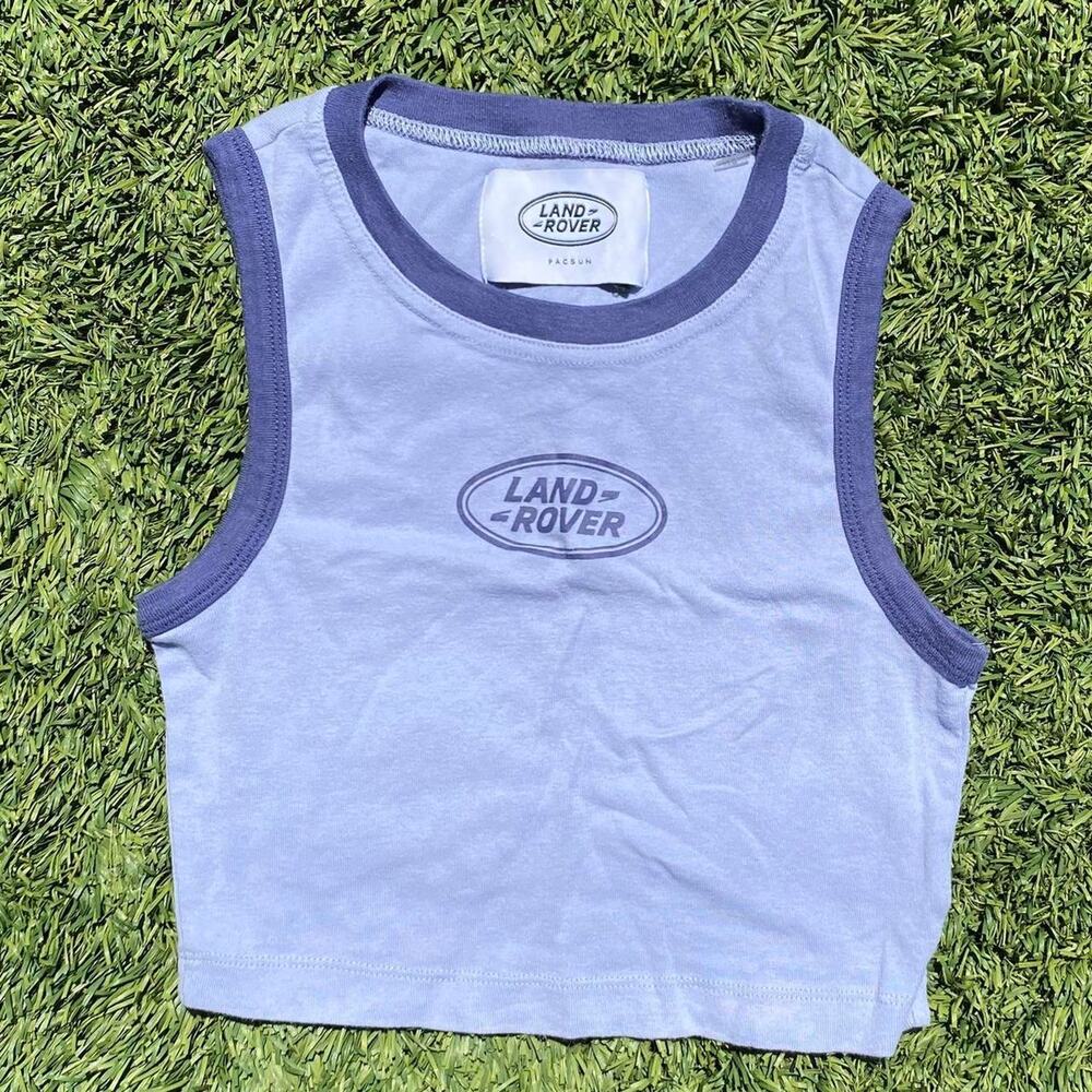 Land Rover Pacsun Blue Tanktop One Size